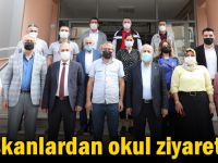 Başkanlardan okul ziyaretleri