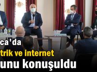 Elektrik ve internet sorunu konuşuldu