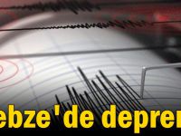 Gebze'de küçük çaplı deprem!