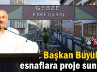 Başkan Büyükgöz esnaflara proje sunumu