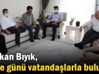 Başkan Bıyık, Arefe günü vatandaşlarla buluştu