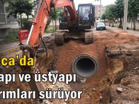 Darıca’da altyapı ve üstyapı yatırımları sürüyor