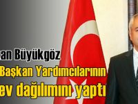 Büyükgöz, Başkan Yardımcılarının görev dağılımını yaptı!