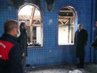 Genel Sekreter Gündoğdu, Bahtiyar Camii’ndeki çalışmaları inceledi