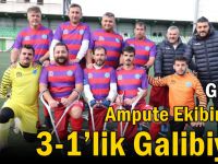 Gebze Ampute Ekibinden 3-1’lik Galibiyet