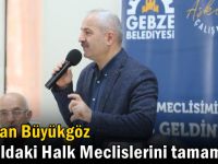 Başkan Büyükgöz Kırsaldaki Halk Meclislerini Tamamladı