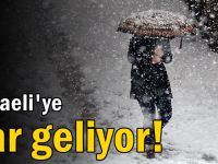 Kocaeli'ye yeniden kar geliyor!