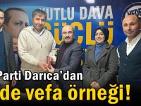 AK Parti Darıca’dan ahde vefa örneği!