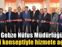 Gebze nüfus müdürlüğü yeni konseptiyle hizmete açıldı