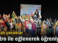 Darıcalı çocuklar tiyatro ile eğlenerek öğreniyor