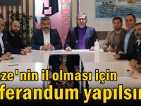 Gebze'nin il olması için Referandum yapılsın!