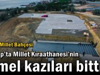 Darıca Millet Bahçesi 3. Etap’ta Millet Kıraathanesi’nin temel kazıları bitti