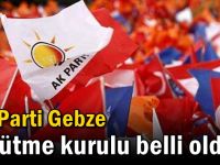 AK Parti Gebze Yürütme Kurulu belli oldu