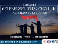 Kocaeli Geleneksel Türk Okçuluğu Açık Hava Puta Koşusu başlıyor