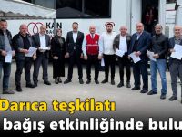 AK Darıca teşkilatı kan bağış etkinliğinde buluştu