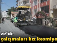 Gebze’de Yol Çalışmaları Hız Kesmiyor