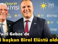 İYİ Parti Gebze'de yeni başkan Birol Elüstü oldu