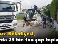 Darıca Belediyesi, 5 ayda 29 bin ton çöp topladı