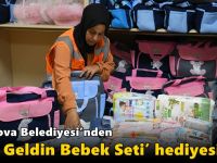 Çayırova Belediyesi’nden ‘Hoş Geldin Bebek Seti’ hediyesi