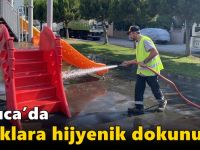 Darıca’da parklara hijyenik dokunuş!