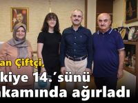 Çiftçi, Türkiye 14.’sünü makamında ağırladı