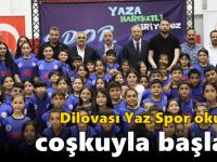 Dilovası Yaz Spor Okulları Coşkuyla Başladı