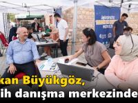 Başkan Büyükgöz, Tercih  Danışma Merkezinde