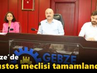 Gebze’de Ağustos  Meclisi Tamamlandı