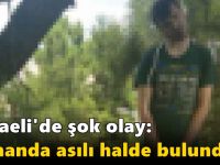 Kocaeli'de şok olay: Ormanda asılı halde bulundu!