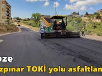 Gebze Kirazpınar TOKİ yolu asfaltlandı