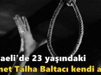 Kocaeli'de 23 yaşındaki Ahmet Talha Baltacı kendi astı!