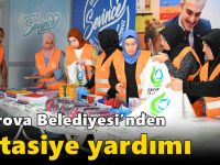 Çayırova Belediyesi’nden kırtasiye yardımı