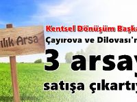 Kentsel Dönüşüm Başkanlığı, Çayırova ve Dilovası'nda arsa satıyor