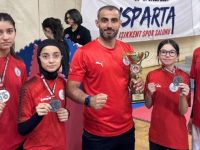 Körfez yıldız kız karate takımı Türkiye ikincisi oldu