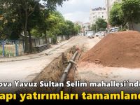 Çayırova Yavuz Sultan Selim mahallesi’nde altyapı yatırımları tamamlandı