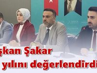 Başkan Şakar Bir Yılını Değerlendirdi