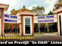 GTÜ Akademisyenleri, Stanford'un Prestijli "En Etkili" Listesinde