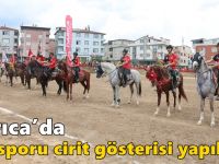 Darıca’da ata sporu cirit gösterisi yapıldı