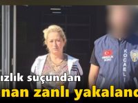 Hırsızlık suçundan aranan zanlı yakalandı!