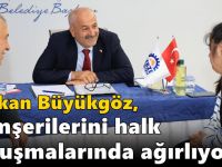 Başkan Büyükgöz hemşerilerini  Halk Buluşmalarında Ağırlıyor