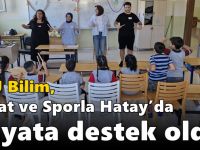 GTÜ Bilim, Sanat ve Sporla Hatay’da Hayata Destek Oldu