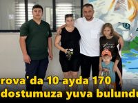 10 ayda 170 can dostumuza yuva bulundu