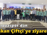 Çayırovaspor’dan Başkan Çiftçi’ye ziyaret