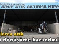 Tonlarca atık geri dönüşüme kazandırıldı