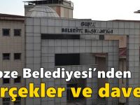 Gebze Belediyesi’nden Gerçekler ve Davet