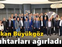 Başkan Büyükgöz  Muhtarları Ağırladı