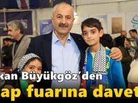 Başkan Büyükgöz’den  Kitap Fuarına Davet