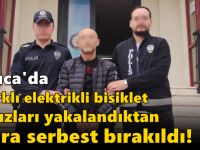 Darıca'da 2 farklı elektrikli bisiklet hırsızları yakalandıktan sonra serbest bırakıldı!