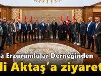 Darıca Erzurumlular Derneğinden Vali Aktaş’a Ziyaret