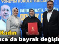 AK Kadın Darıca’da bayrak değişimi